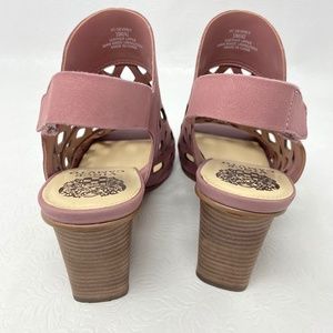 Sandales Vince Camuto à Talons Hauts - Couleur Candied Yam, Taille US 7M, Occasion
